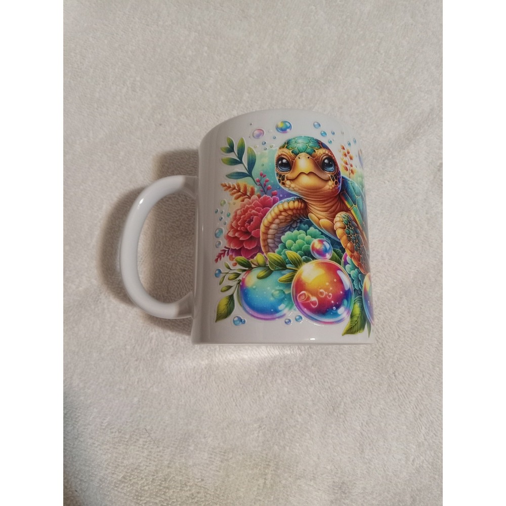 Sea Turtle Coffee Mug Ocean Animal Lover Tea Cup Gift Idea‎